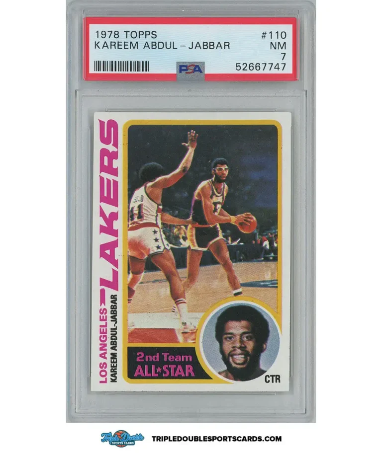 1975 Topps Kareem Abdul-Jabbar #90 PSA 7 - Triple Double